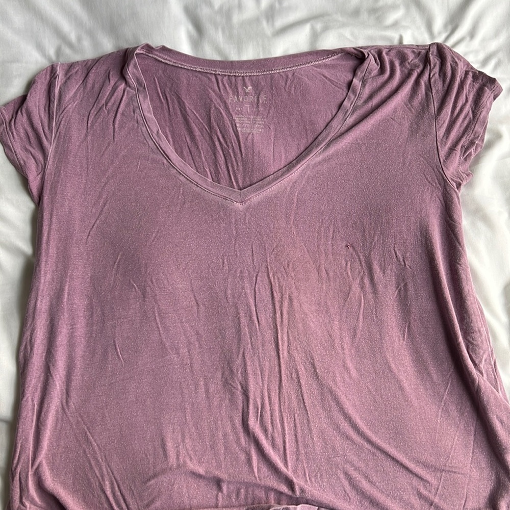 Purple shirt